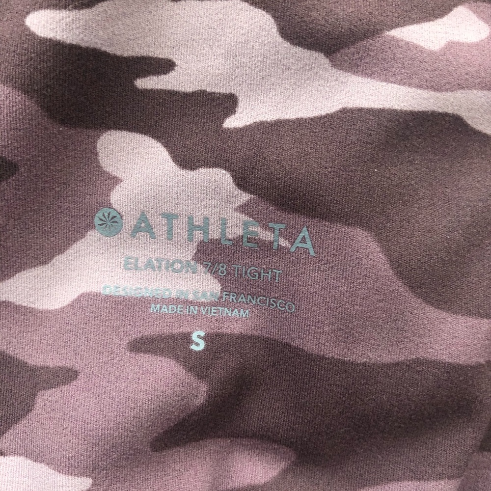 ATHLETA Elation Camo 7/8 Tight - Picture 6 of 7